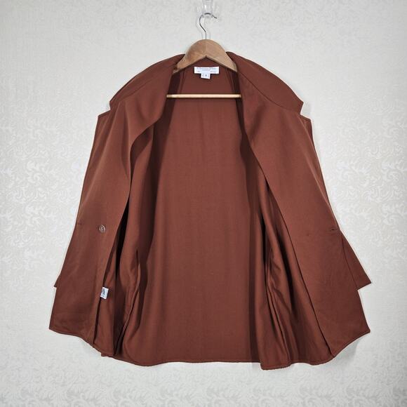 VTG 80s Christian Dior Separates 100% Worsted Wool Jacket Blazer sz 8* - Picture 10 of 16